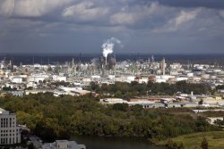 Refinery in Baton Rouge Louisiana photo